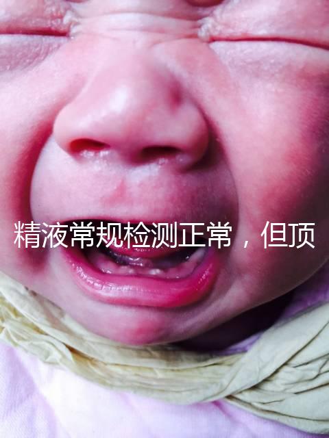 精液常規檢測正常，但頂體酶低，是否影響試管嬰兒成功率？