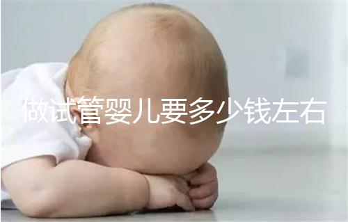 做試管嬰兒要多少錢(qián)左右？