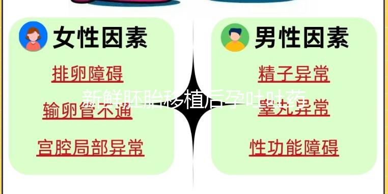 新鮮胚胎移植后孕吐吐藥怎么辦？試管醫生會給你一些建議