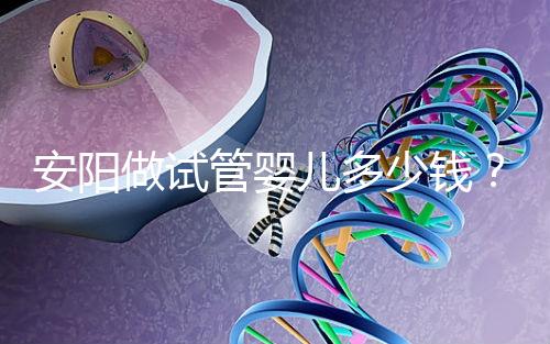 安陽做試管嬰兒多少錢?成功懷孕的姐妹都花了這么多